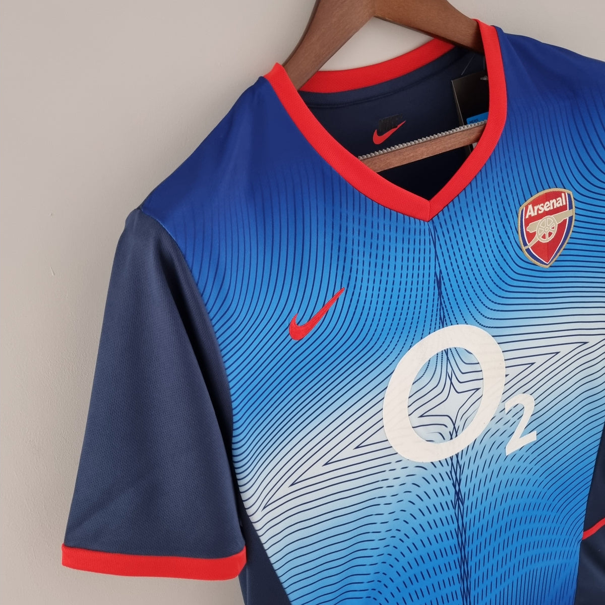 Camiseta Arsenal 02/04 Ii Hombre (Retro) - Versión Hincha