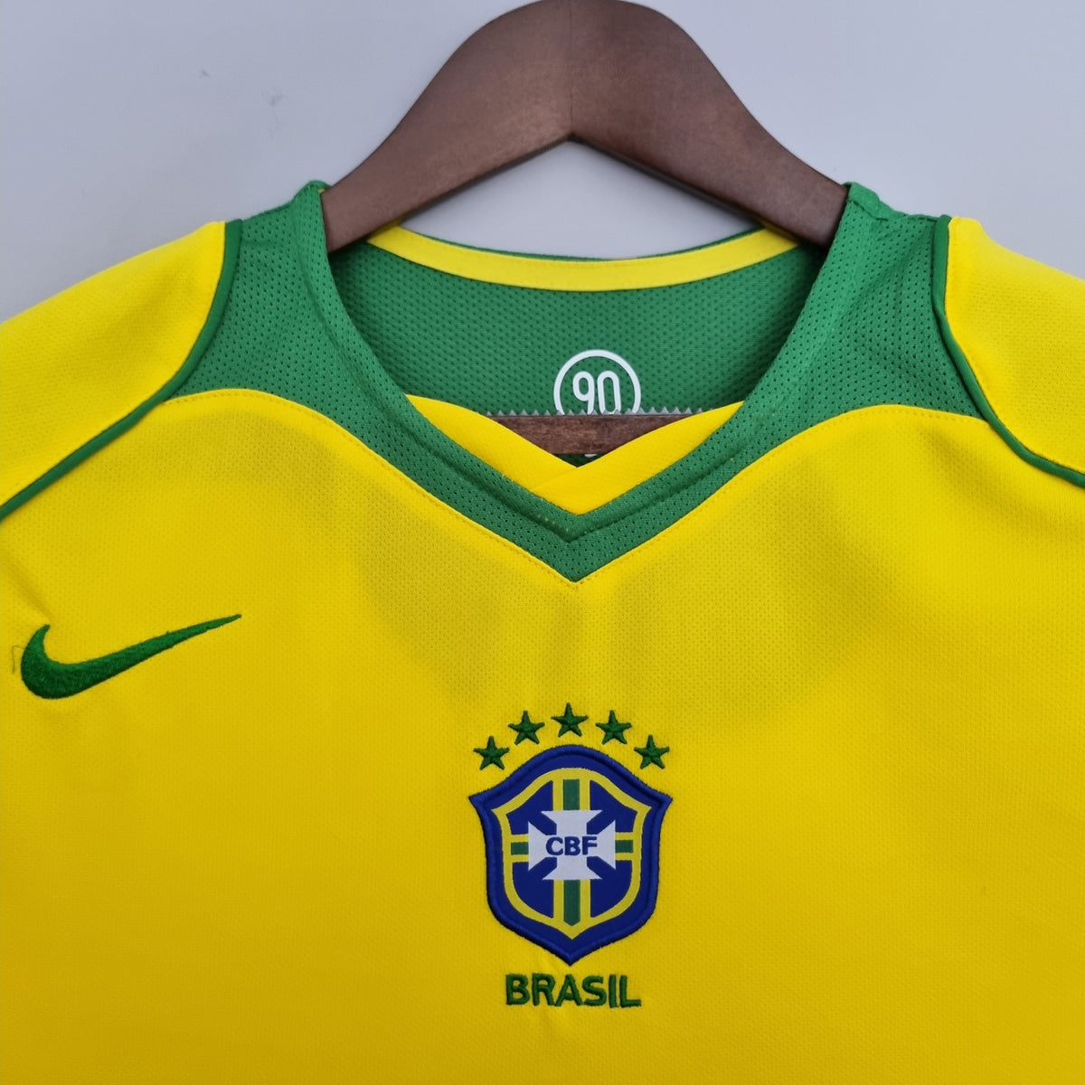 Camiseta Brasil I 04/06 Hombre (Retro) - Versión Hincha