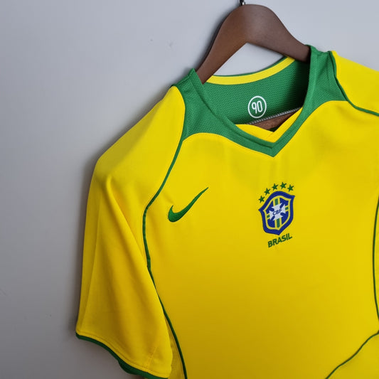 Camiseta Brasil I 04/06 Hombre (Retro) - Versión Hincha