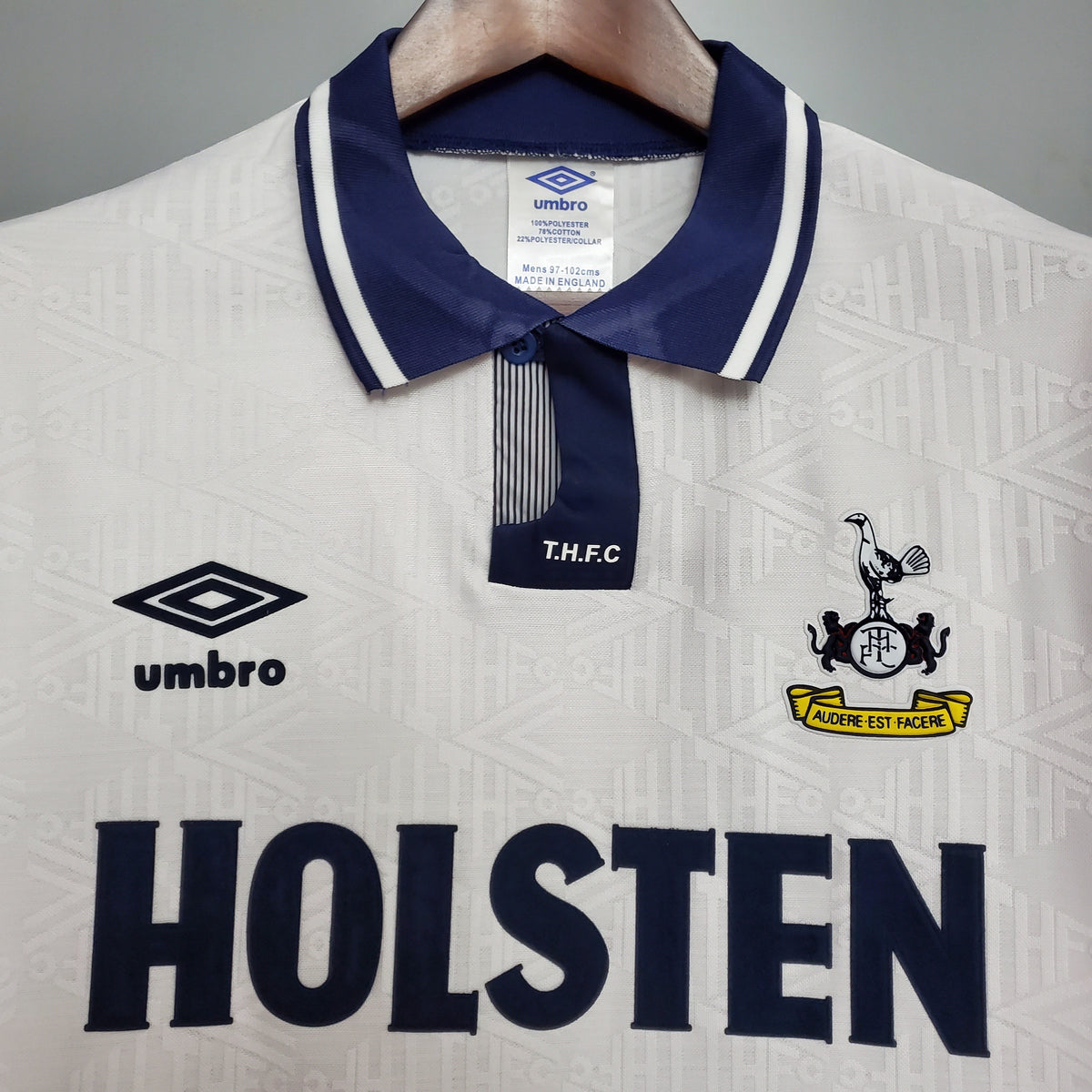 Camiseta Tottenham L 1994 Hombre (Retro) - Versión Hincha