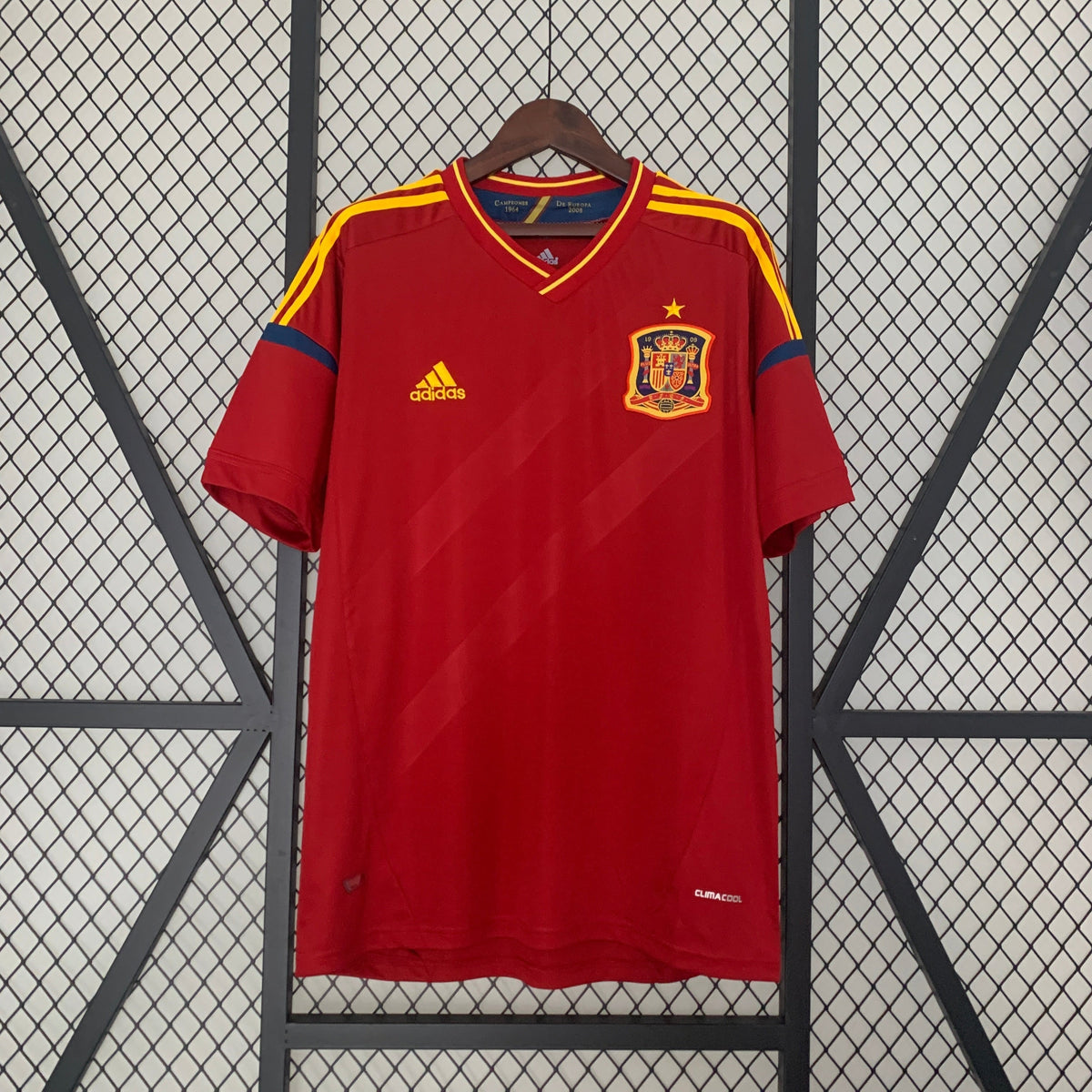 Camiseta España Local 2012 Hombre (Retro) - Versión Hincha