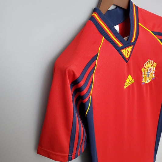 Camiseta España I 98 Hombre (Retro) - Versión Hincha
