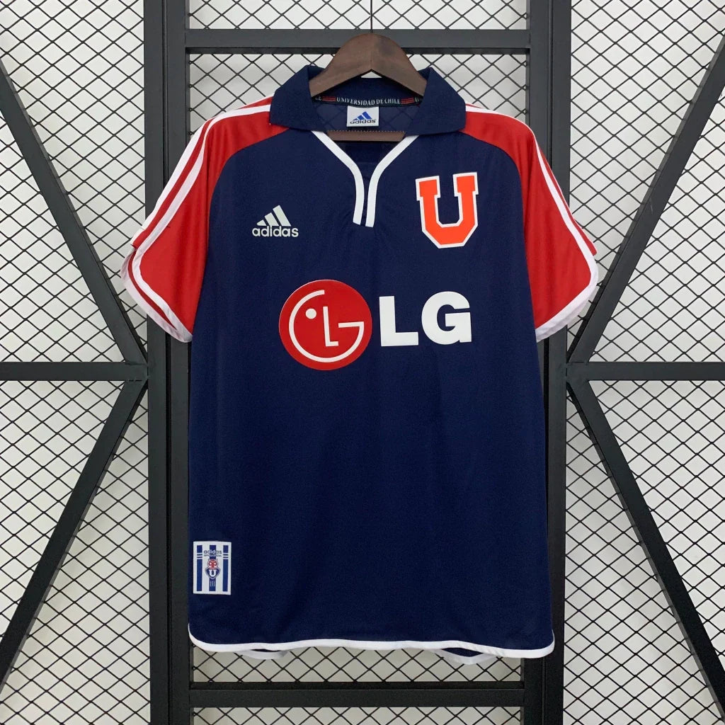 Camiseta Universidad de Chile Local 2001/2002 (Retro) - Versión Hincha