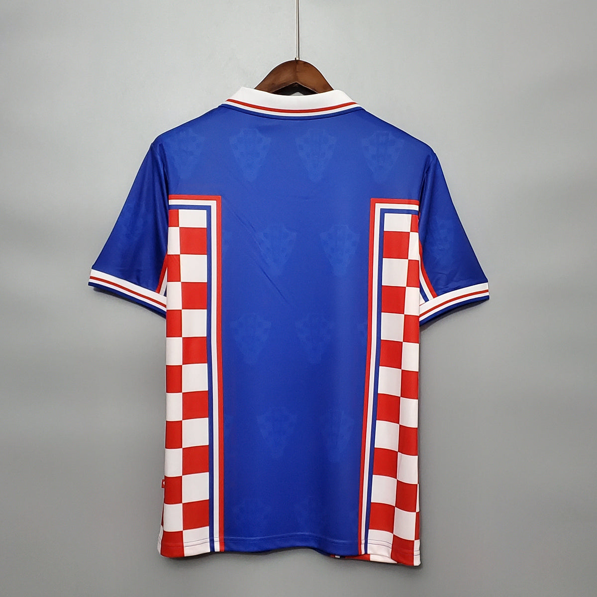 Camiseta Croacia Local 1998 Hombre (Retro) - Versión Hincha