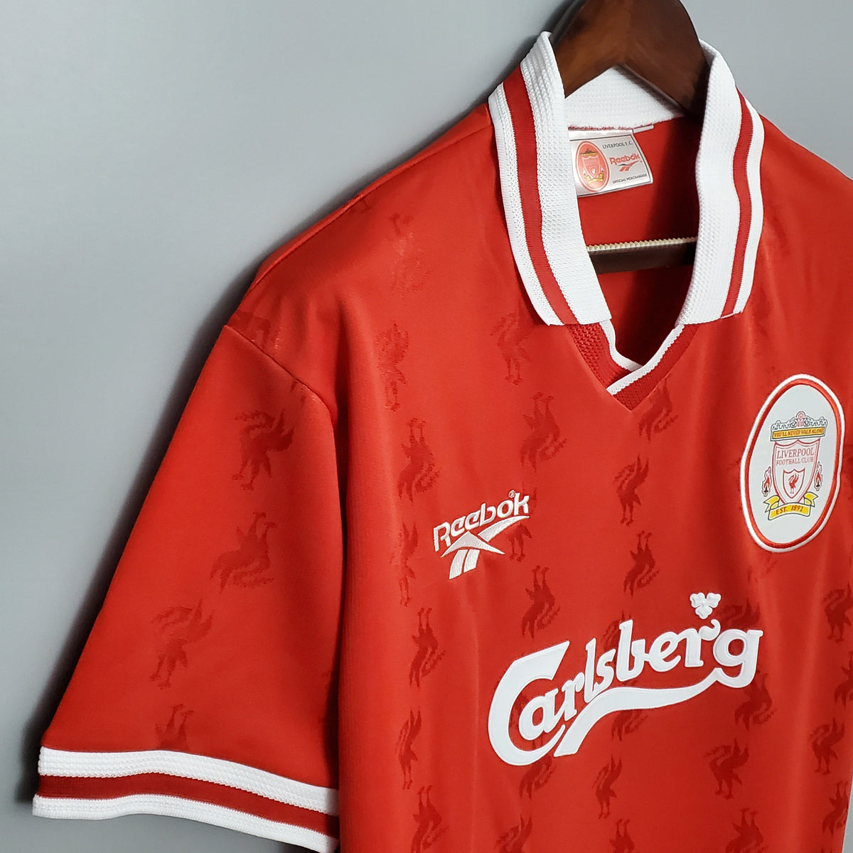 Camiseta Liverpool Iii 96/97 Hombre (Retro) - Versión Hincha