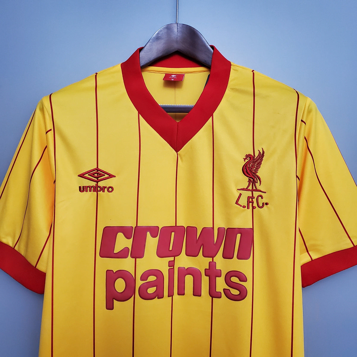 Camiseta Liverpool Visitante 1984 Hombre (Retro) - Versión Hincha
