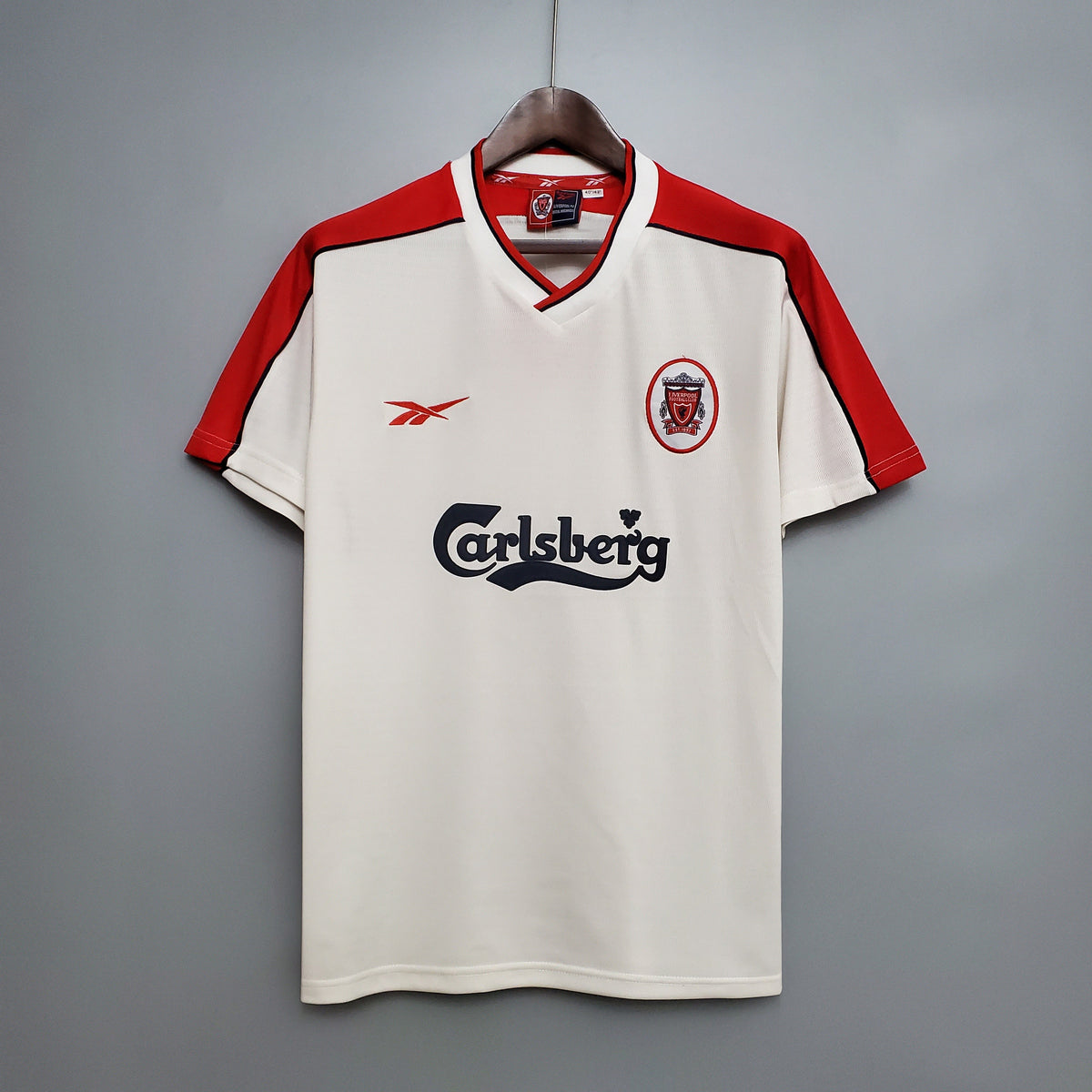 Camiseta Liverpool Visitante 1998 Hombre (Retro) - Versión Hincha
