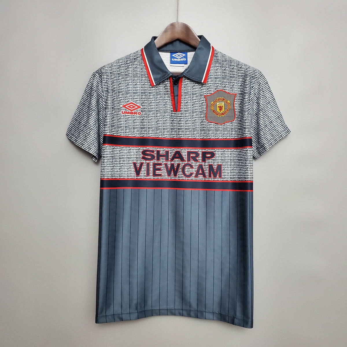 Camiseta Manchester United I 95/96 Hombre (Retro) - Versión Hincha
