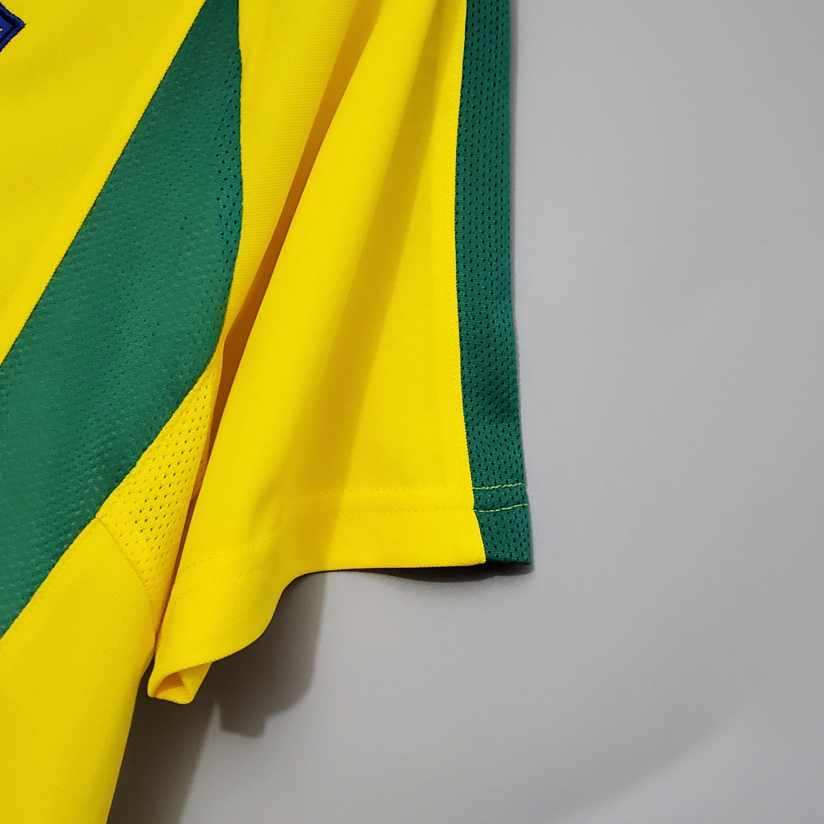 Camiseta Brasil Local 2002 Hombre (Retro) - Versión Hincha