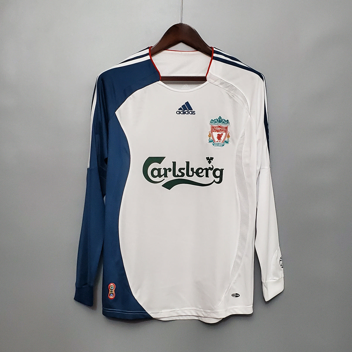 Camiseta Liverpool Ii 06/07 Hombre (Retro) Manga Larga - Versión Hincha