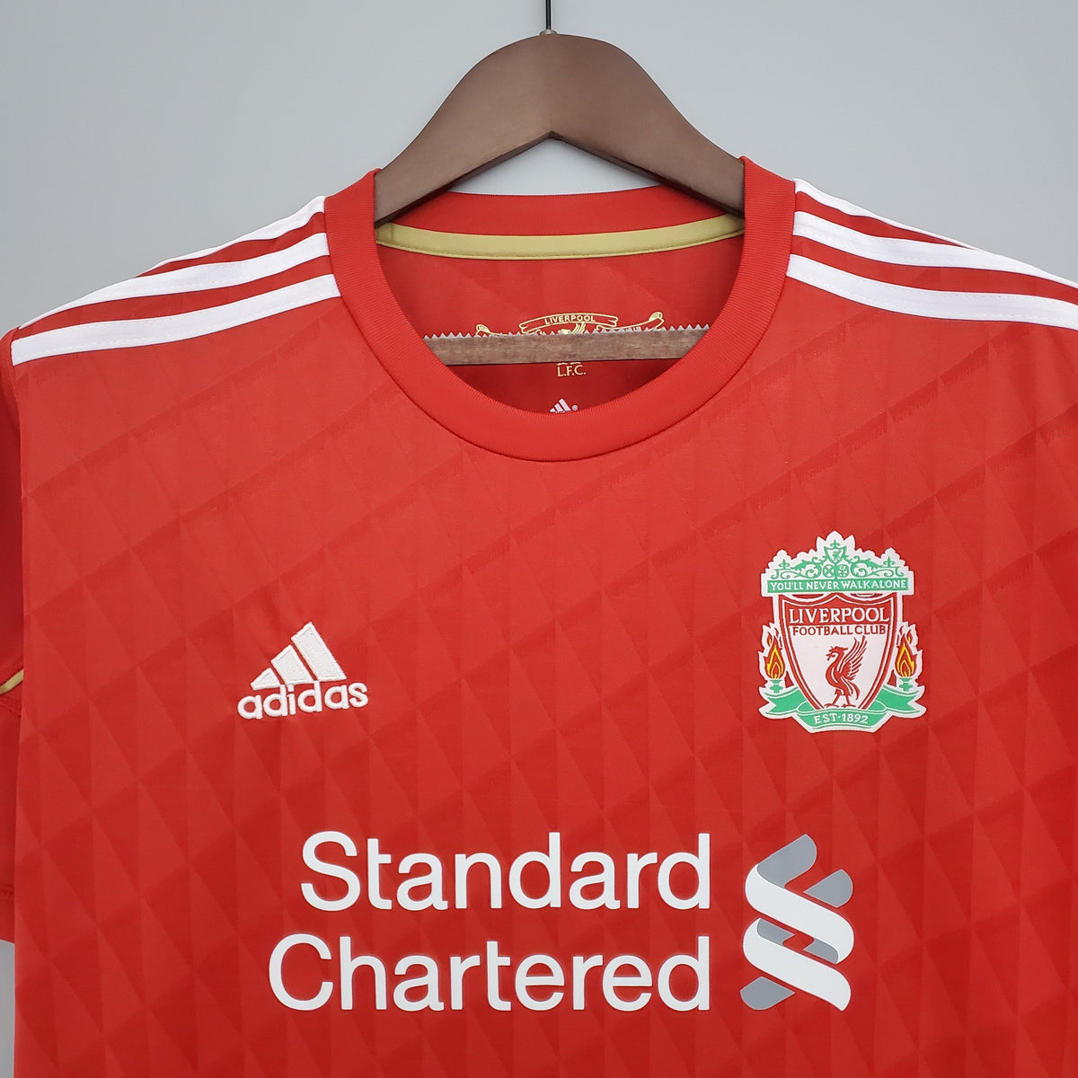 Camiseta Liverpool Local 2010 Hombre (Retro) - Versión Hincha