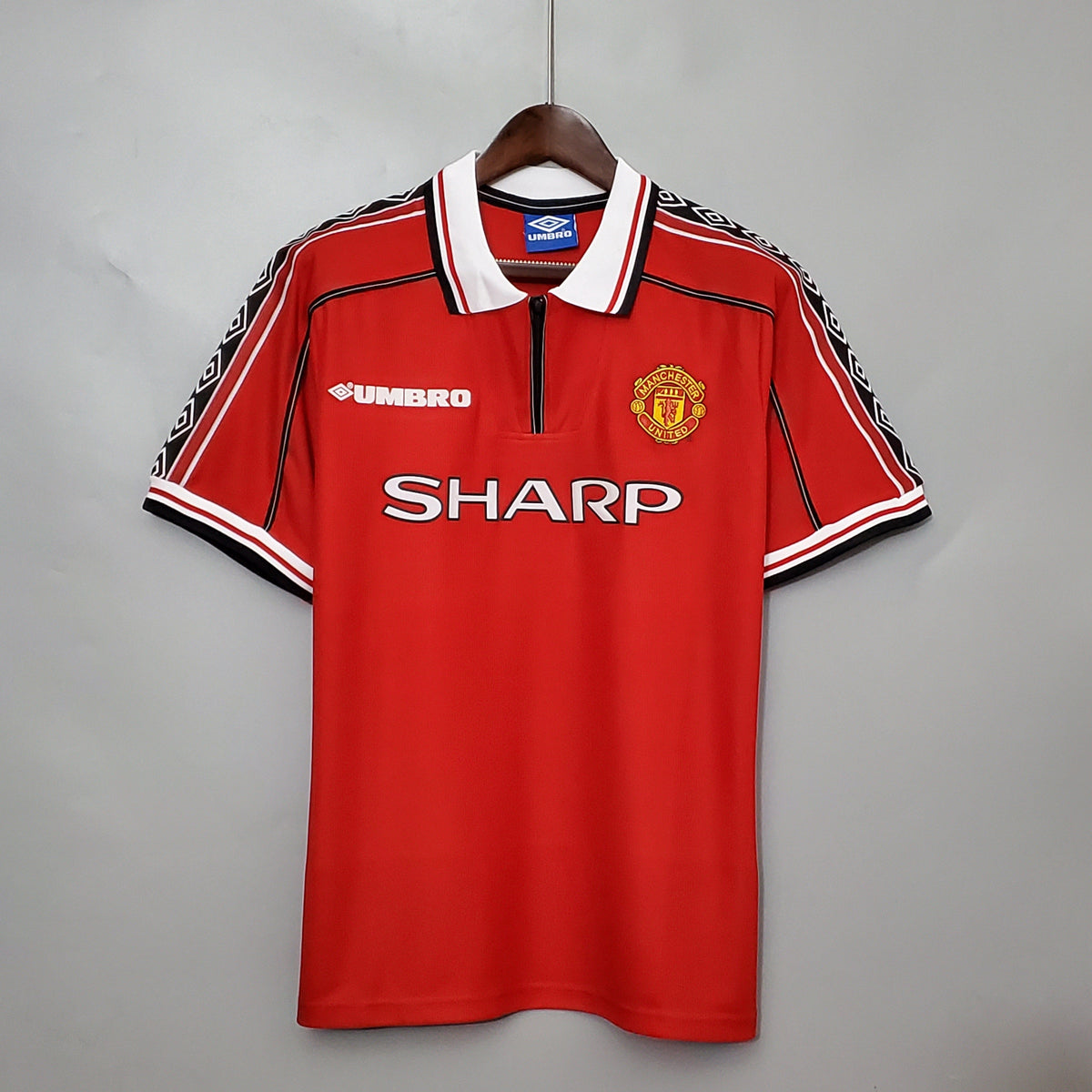 Camiseta Manchester United I 98/99 Hombre (Retro) - Versión Hincha