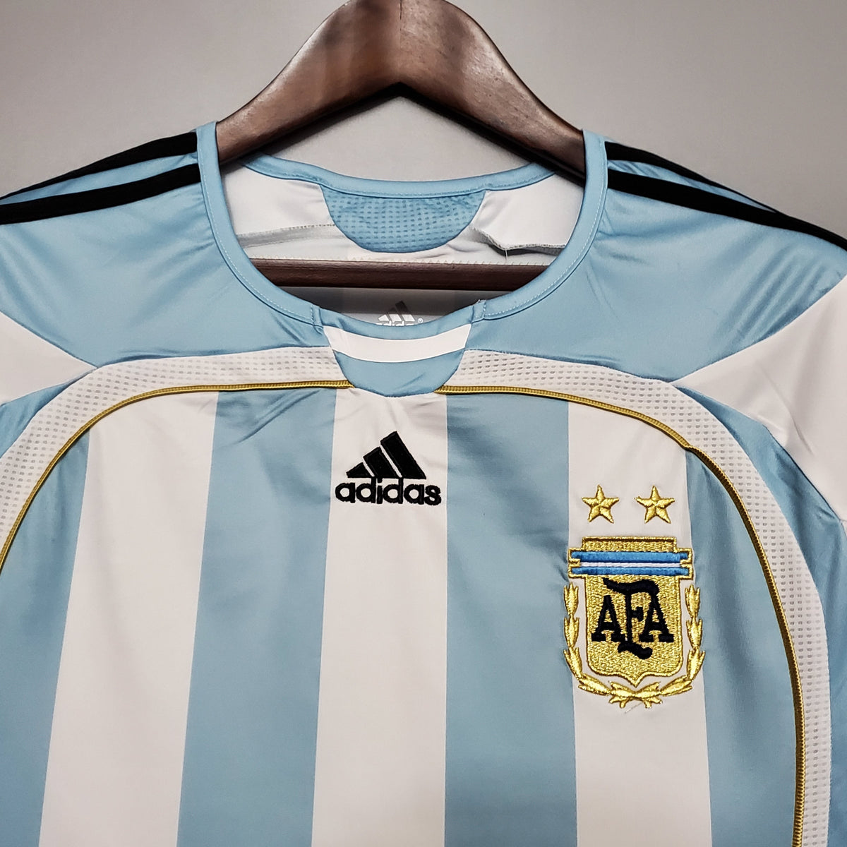 Camiseta Argentina I 06/07 Hombre (Retro) - Versión Hincha