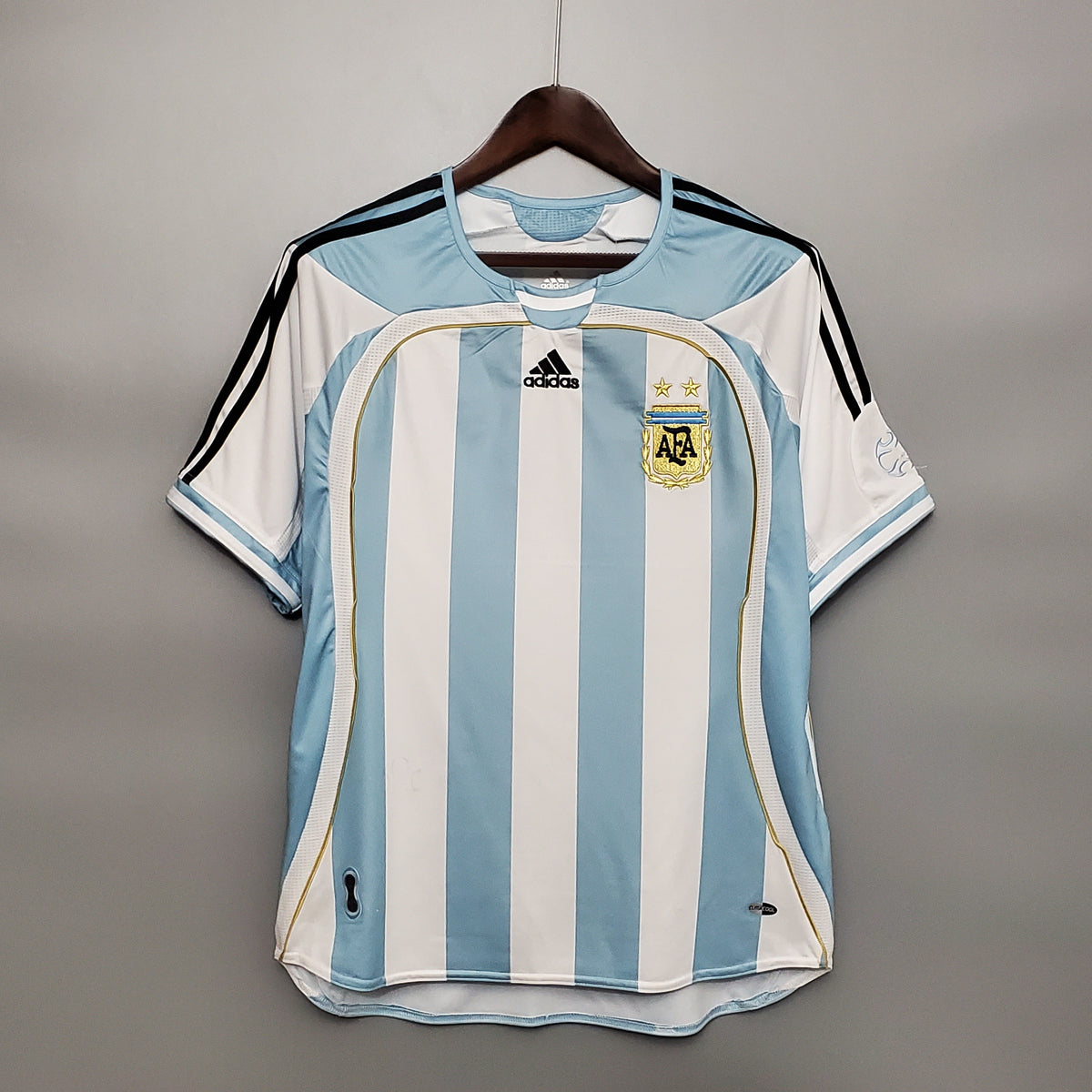 Camiseta Argentina I 06/07 Hombre (Retro) - Versión Hincha