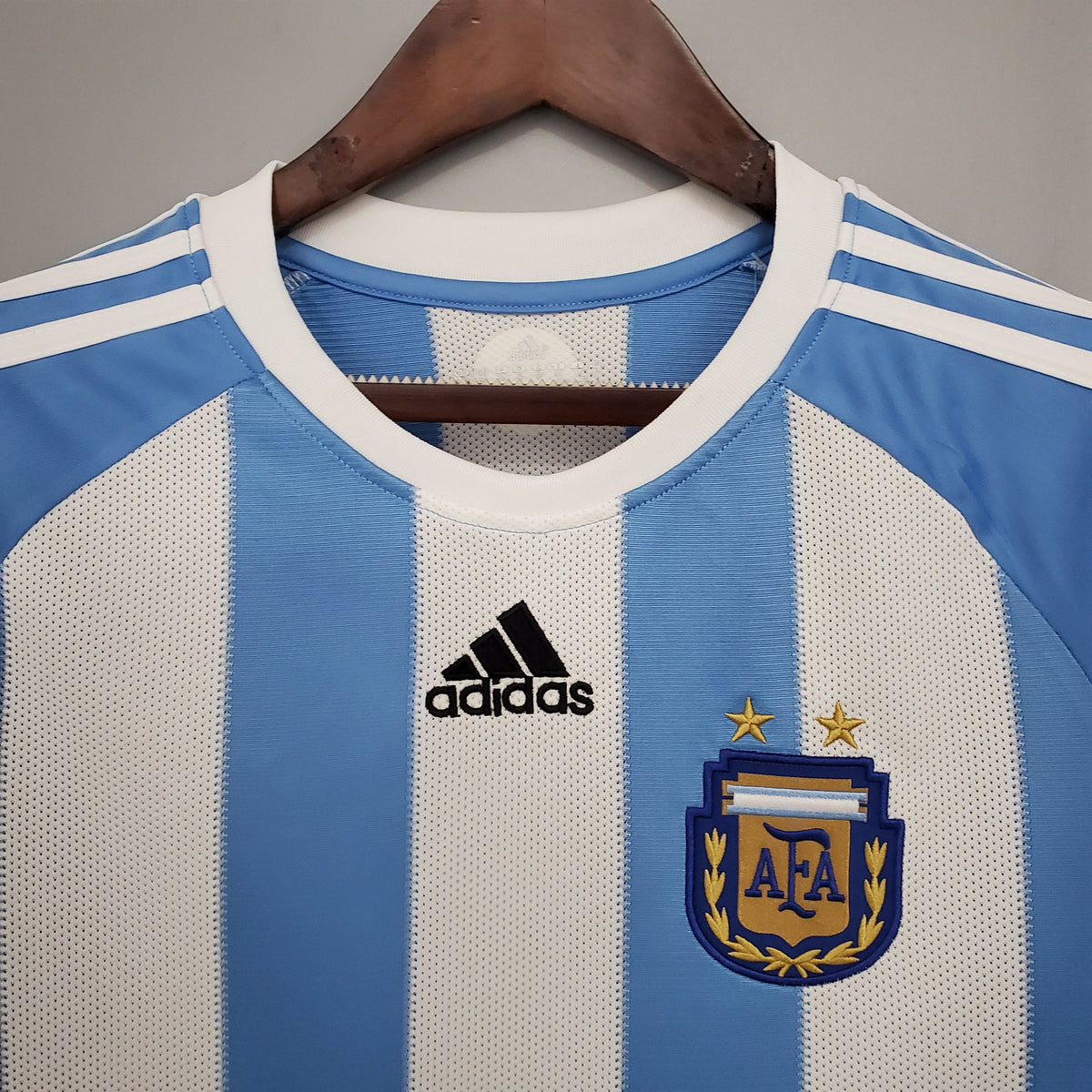 Camiseta Argentina I 10/11 Hombre (Retro) - Versión Hincha