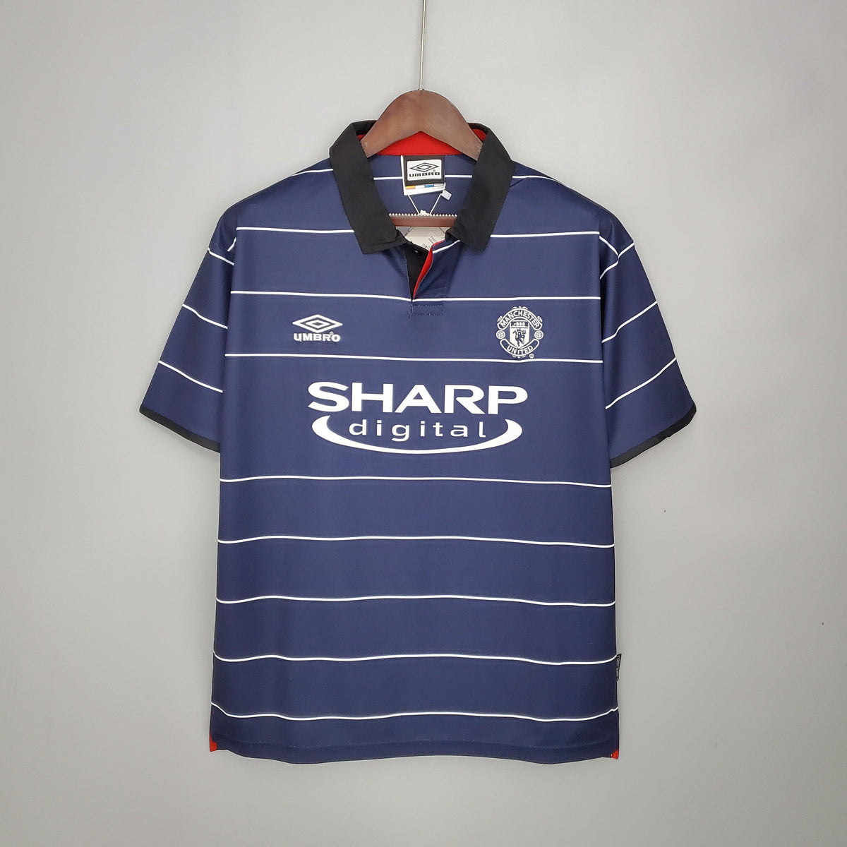 Camiseta Manchester United Ii 99/00 Hombre (Retro) - Versión Hincha