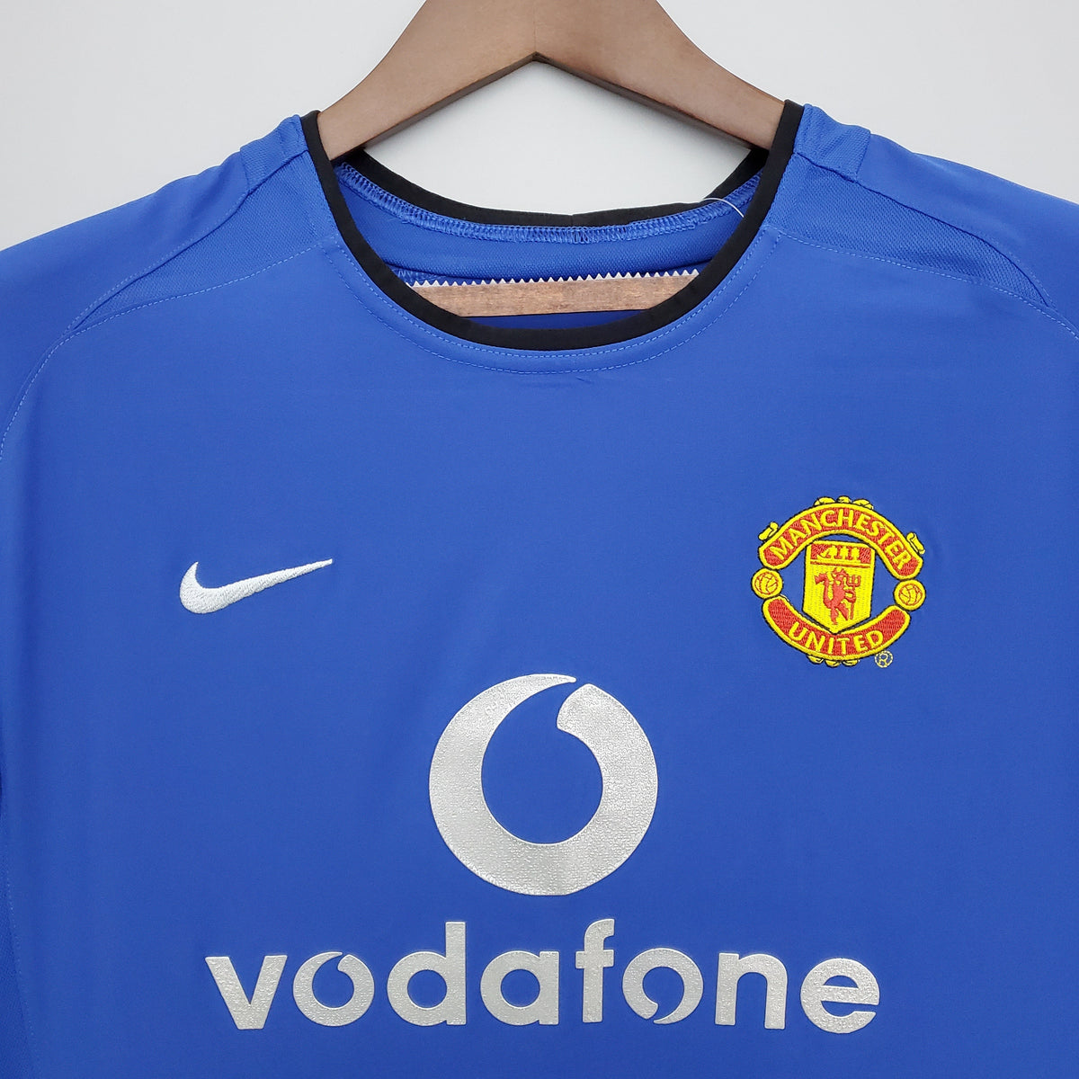 Camiseta Manchester United Ii 02/04 Hombre (Retro) - Versión Hincha