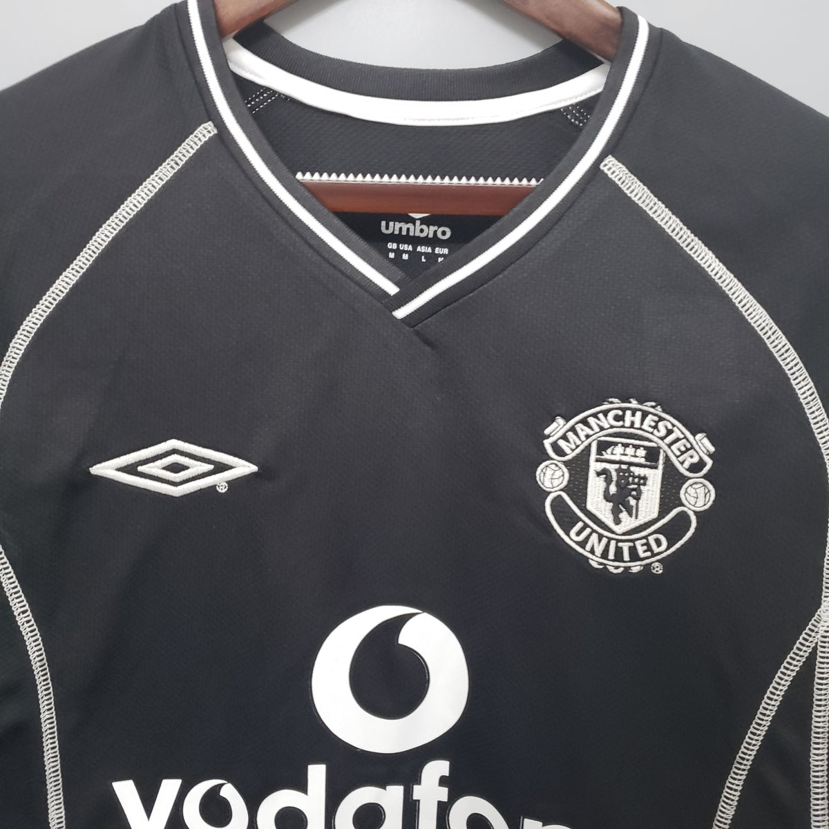 Camiseta Manchester United I 00/02 Hombre (Retro) - Versión Hincha
