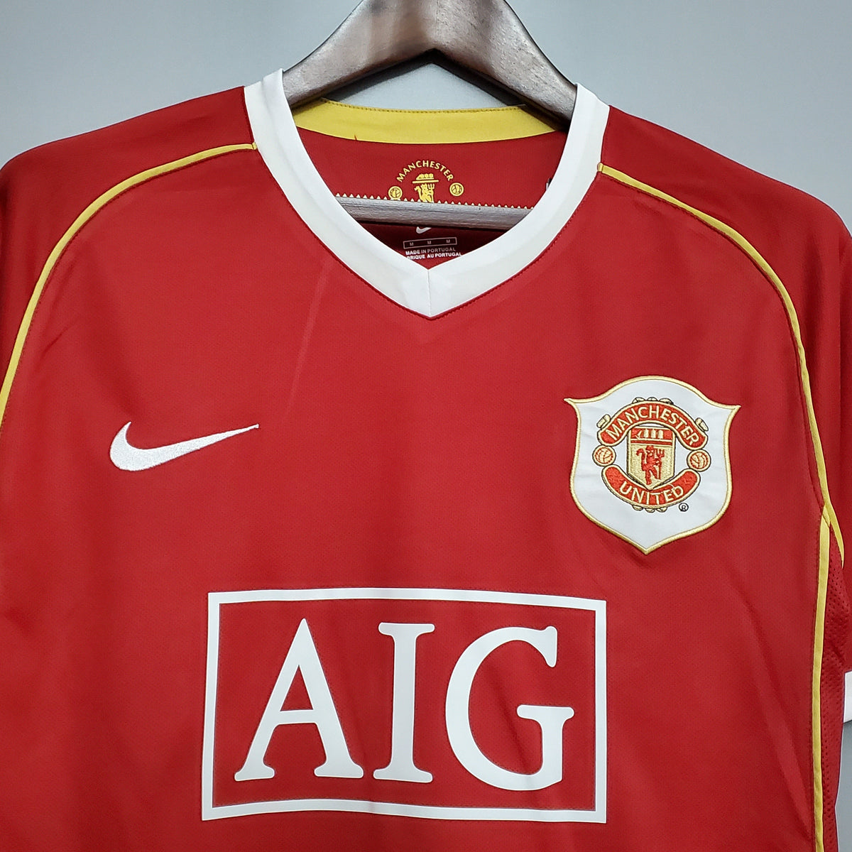 Camiseta Manchester United I 06/07 Hombre (Retro) - Versión Hincha
