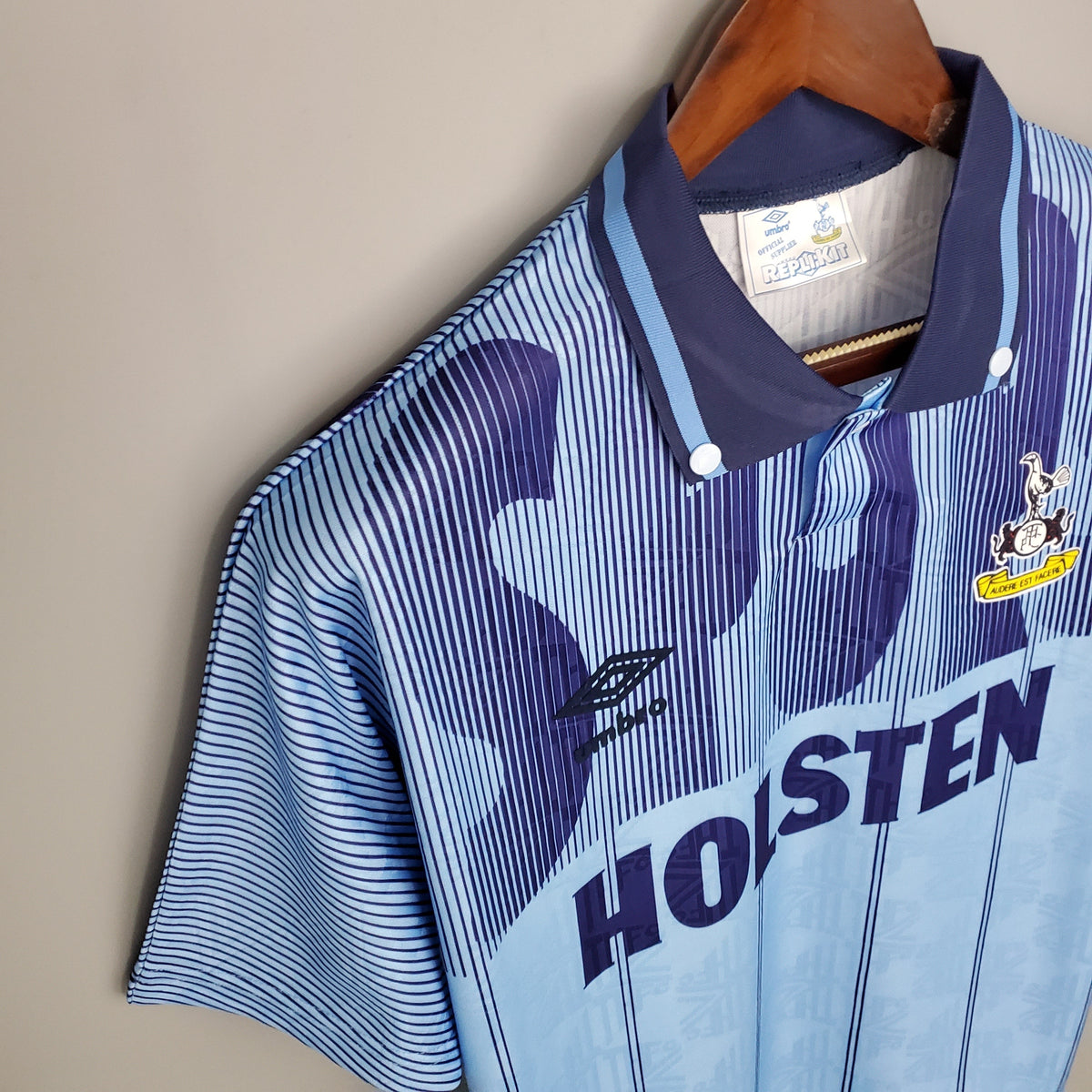 Camiseta Tottenham L 92/94 Hombre (Retro) - Versión Hincha