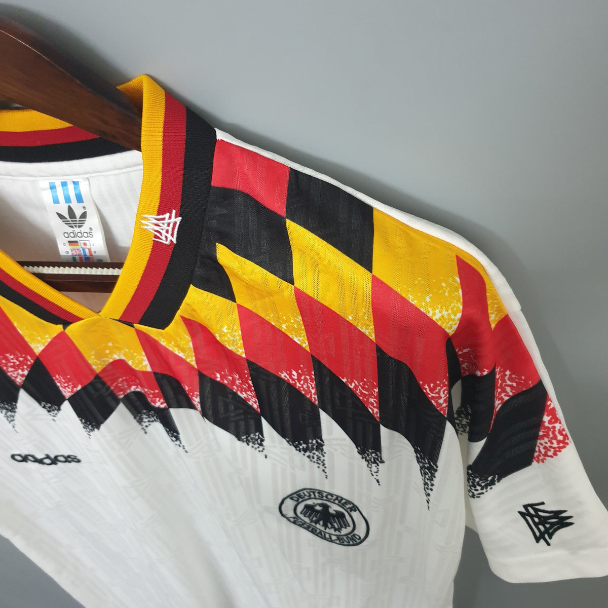 Camiseta Alemania Local 1994 Hombre (Retro) - Versión Hincha