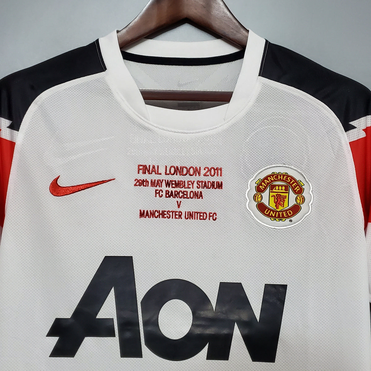 Camiseta Manchester United I 10/11 Hombre (Retro) - Versión Hincha