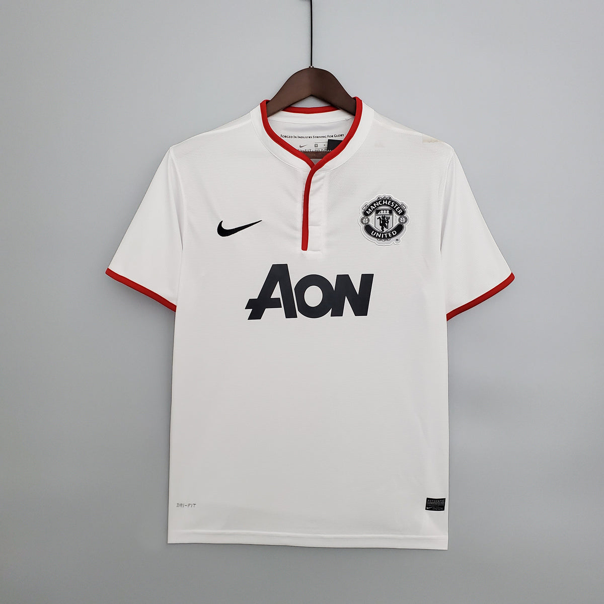 Camiseta Manchester United Ii 13/14 Hombre (Retro) - Versión Hincha