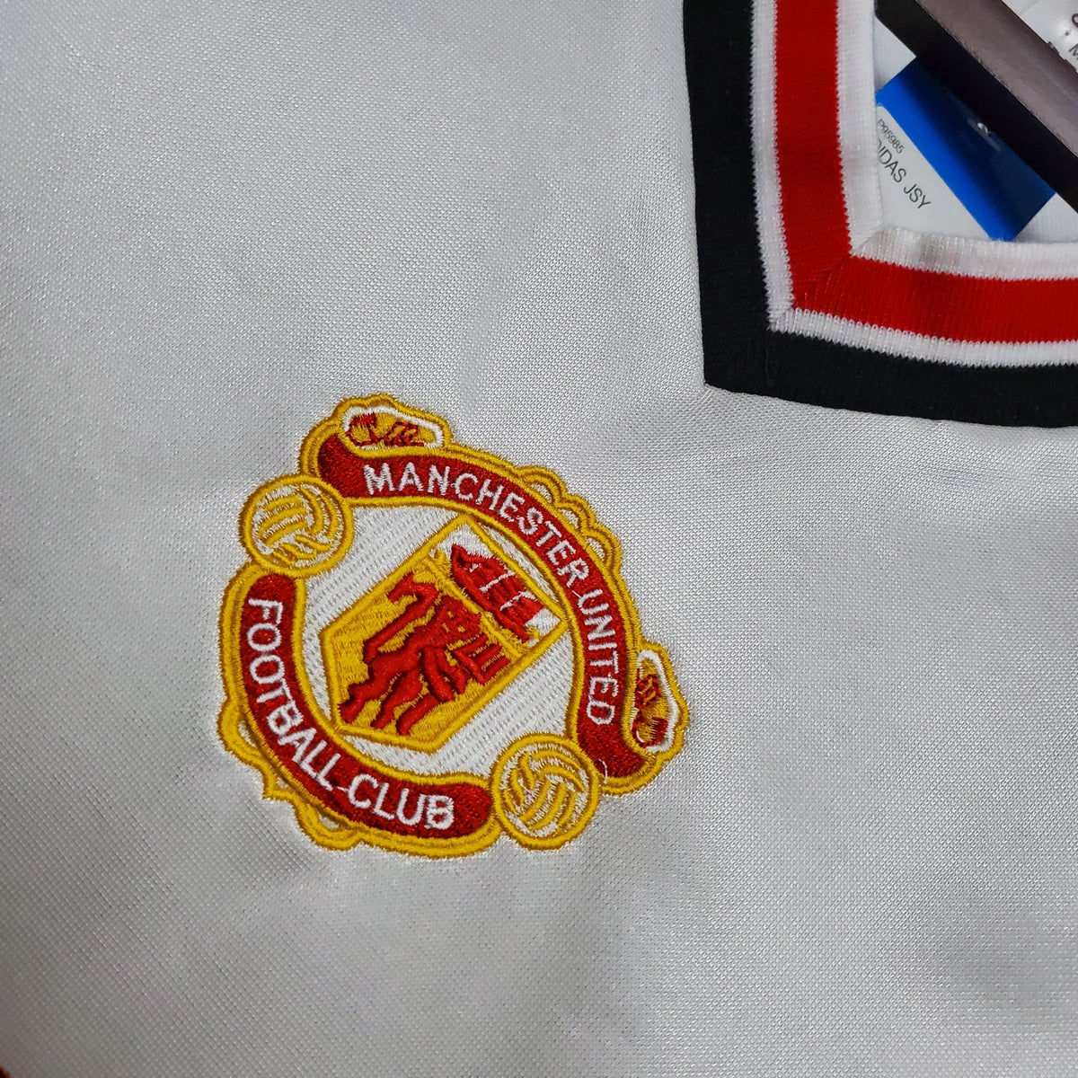 Camiseta Manchester United Visitante 1985 Hombre (Retro) - Versión Hincha