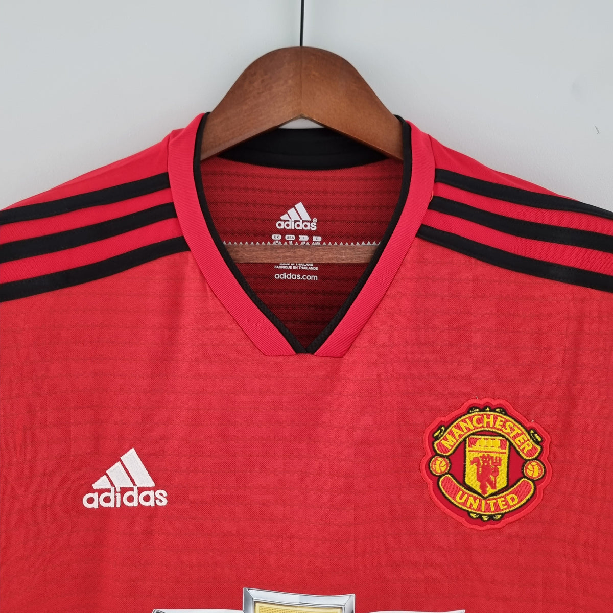 Camiseta Manchester United I 18/19 Hombre (Retro) - Versión Hincha