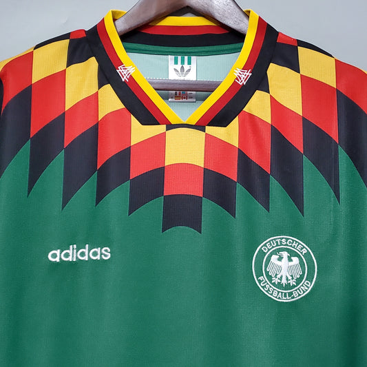 Camiseta Alemania Visitante 1994 Hombre (Retro) - Versión Hincha