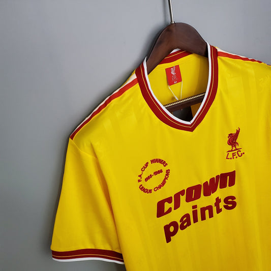 Camiseta Liverpool Tercera 1985 Hombre (Retro) - Versión Hincha