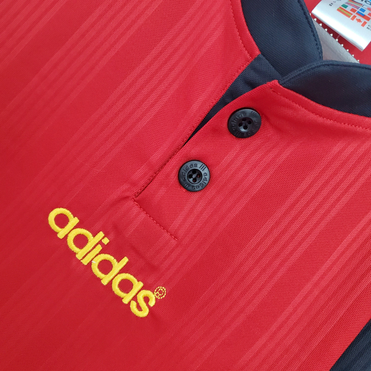 Camiseta España I 96 Hombre (Retro) - Versión Hincha