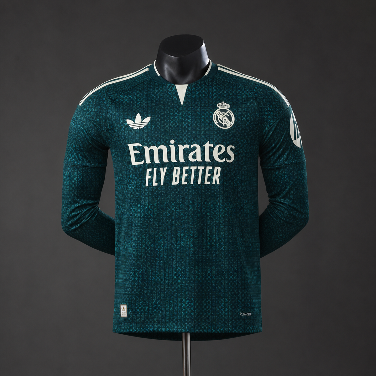 Camiseta Visitante Real Madrid 2026/27 - Manga Larga Versión Jugador