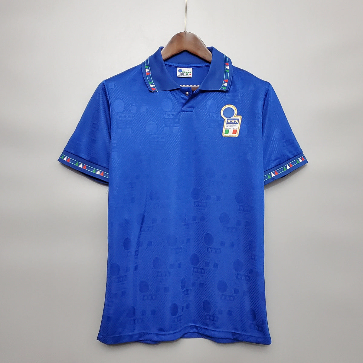Camiseta Itália Mundial I 94 Hombre (Retro) - Versión Hincha