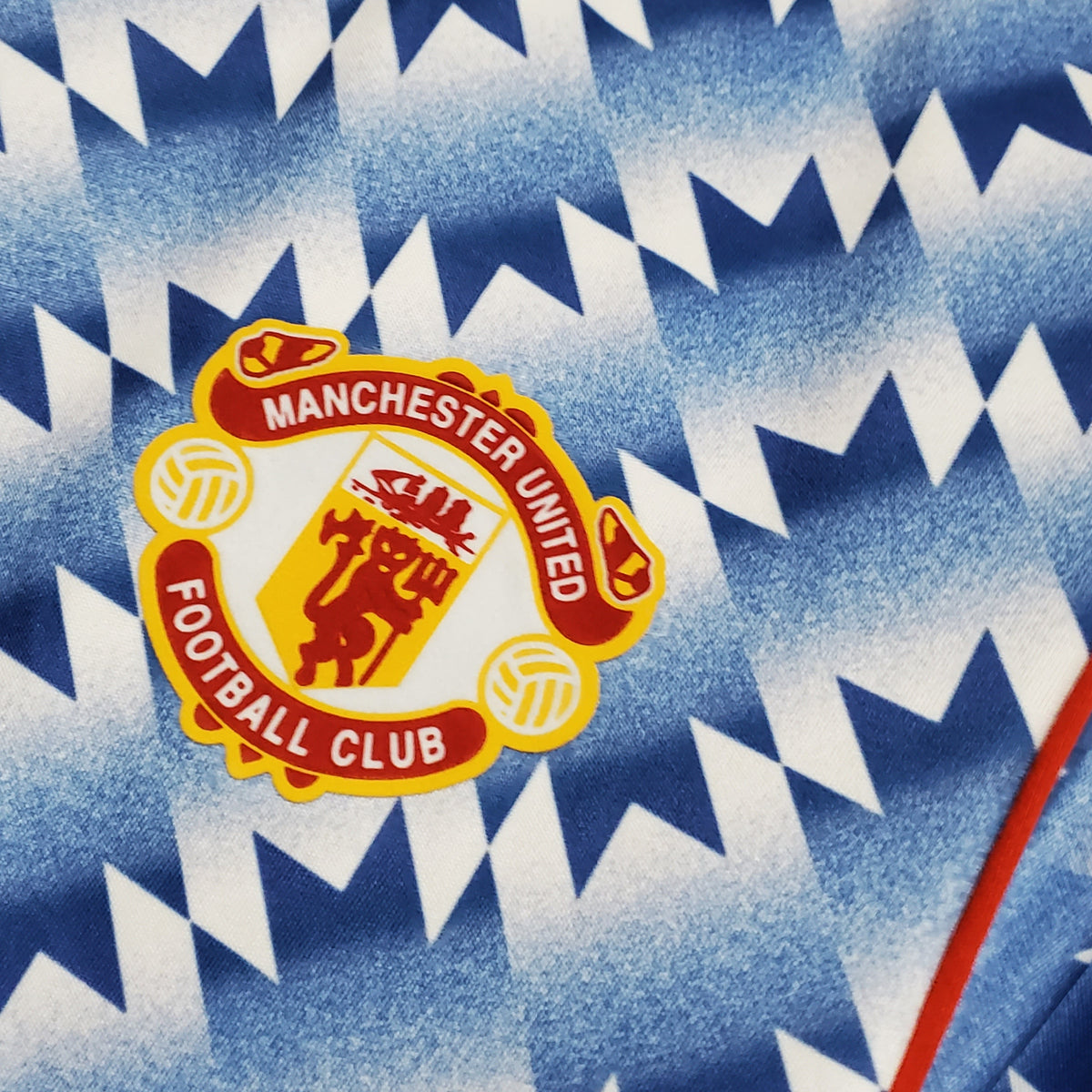 Camiseta Manchester United Ii 90/92 Hombre (Retro) - Versión Hincha