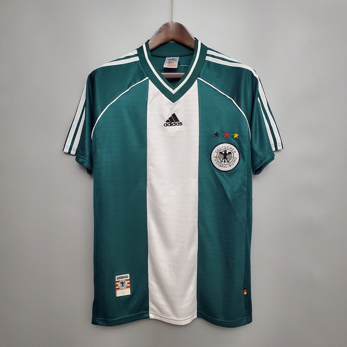 Camiseta Alemania Visitante 1998 Hombre (Retro) - Versión Hincha