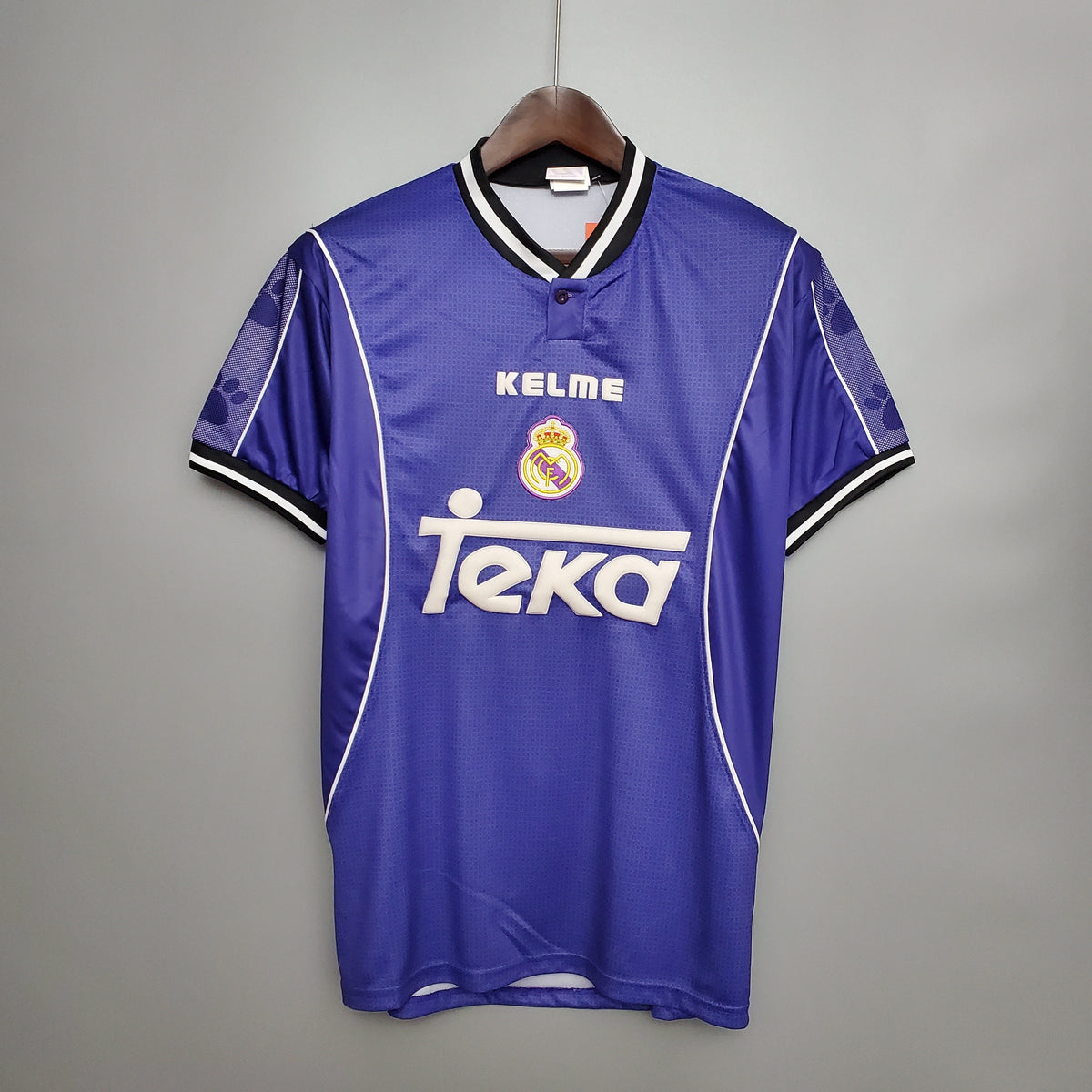 Camiseta Real Madrid Ii 97/98 Hombre (Retro) - Versión Hincha
