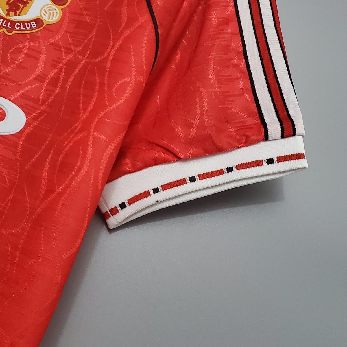 Camiseta Manchester United I 90/92 Hombre (Retro) - Versión Hincha