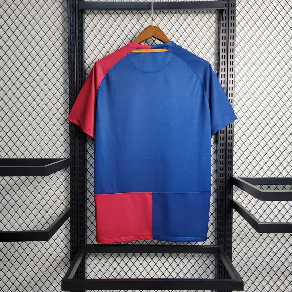 Camiseta Barcelona I 08/09 Hombre (Retro) Especial Champions - Versión Hincha