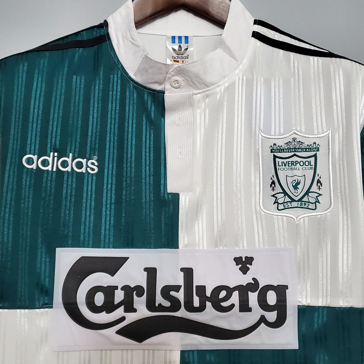 Camiseta Liverpool I 95/96 Hombre (Retro) - Versión Hincha