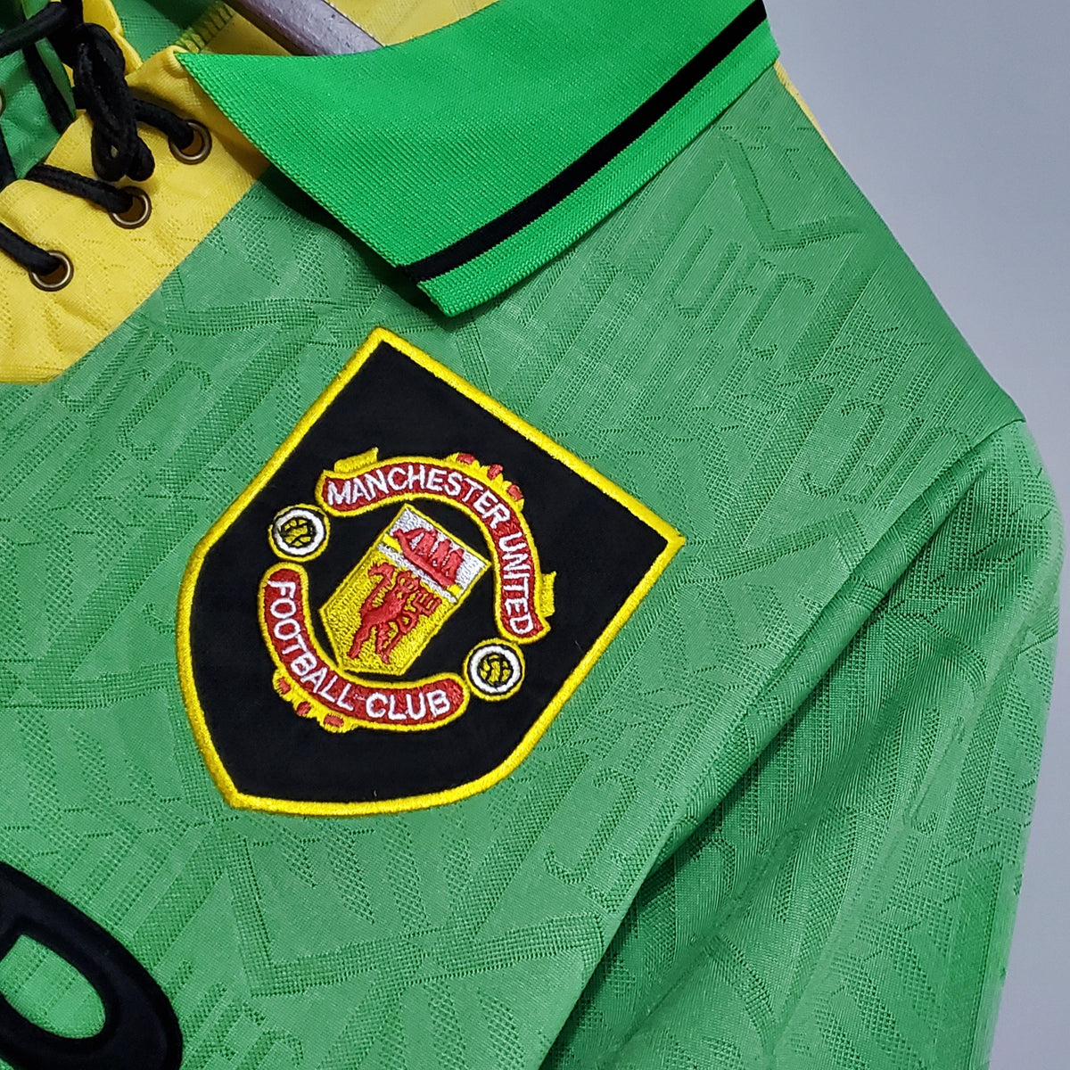 Camiseta Manchester United Ii 92/94 Hombre (Retro) - Versión Hincha