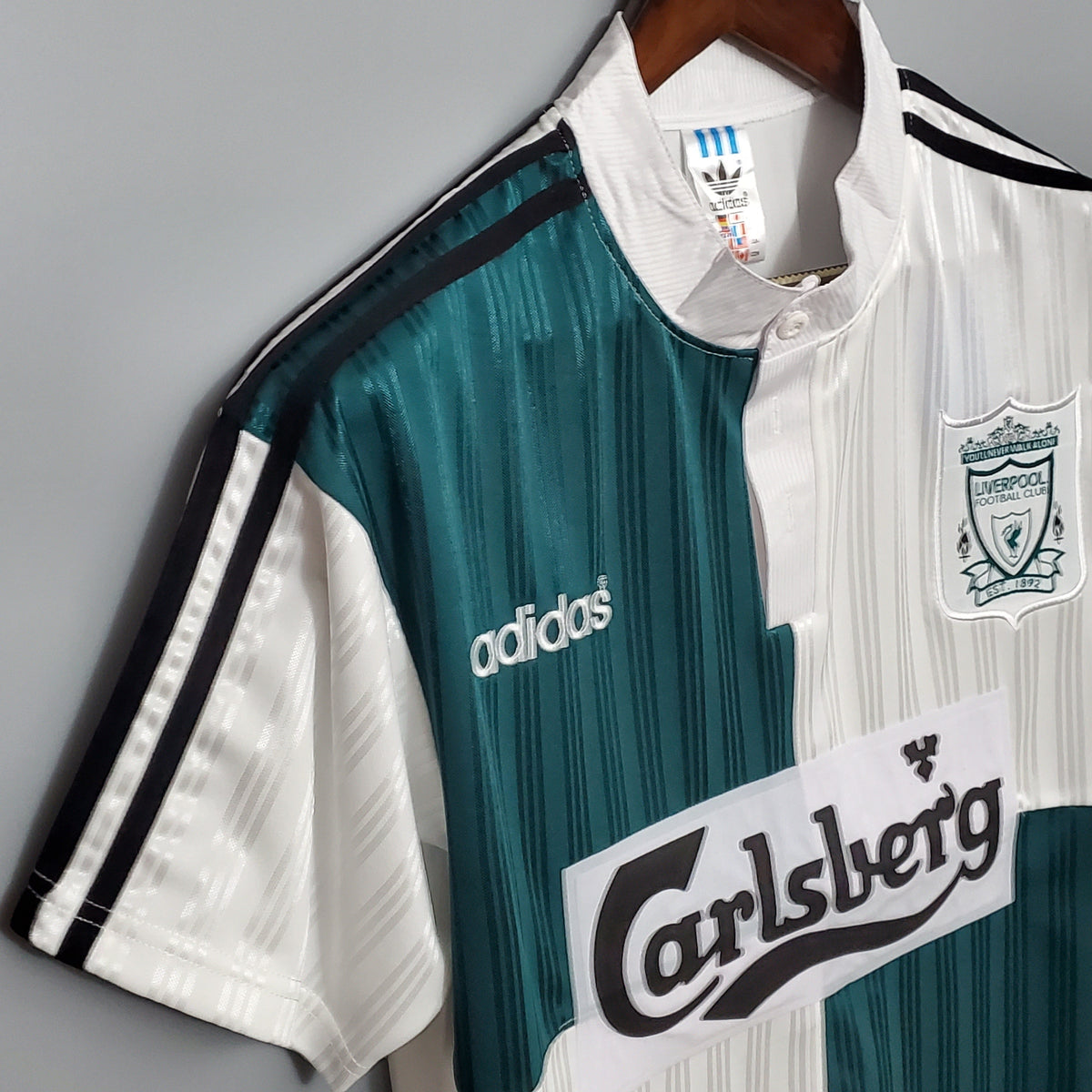 Camiseta Liverpool I 95/96 Hombre (Retro) - Versión Hincha