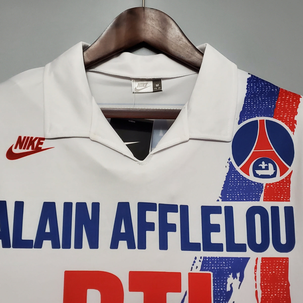 Camiseta PSG I 90/91 Hombre (Retro) - Versión Hincha