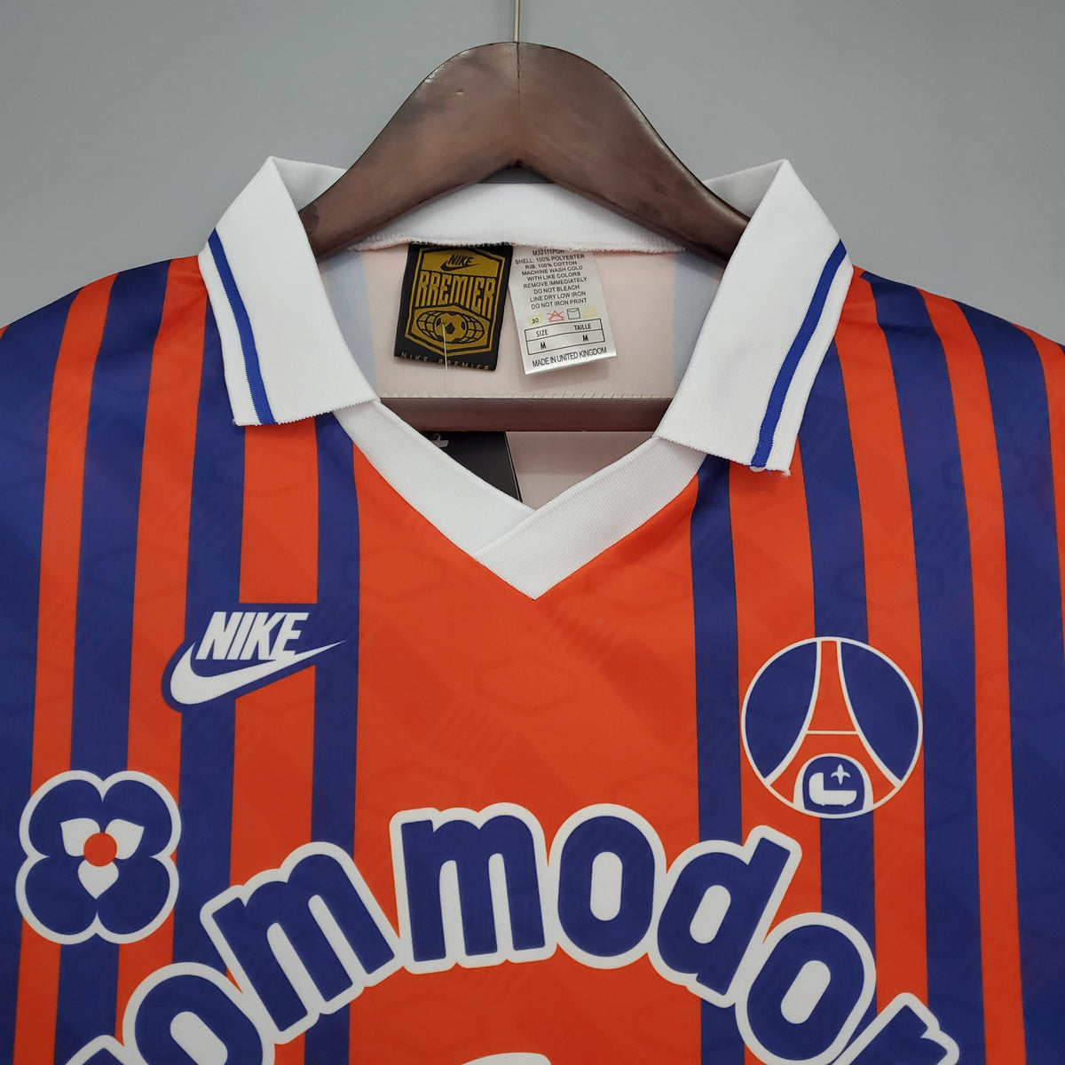 Camiseta PSG I 92/93 Hombre (Retro) - Versión Hincha