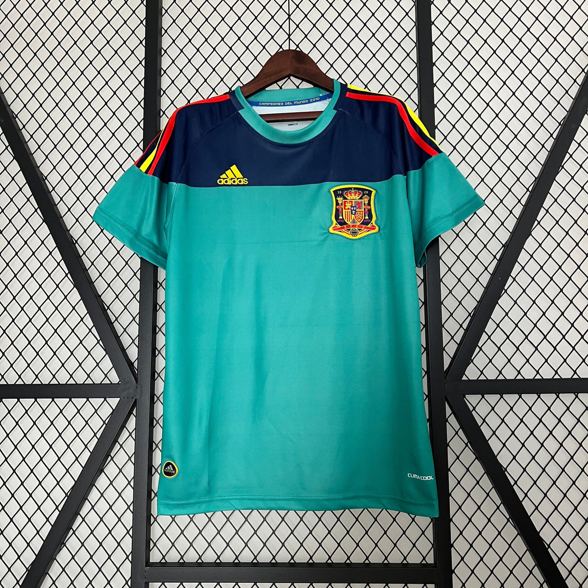 Camiseta España Portero Mundial Local 2010 Hombre (Retro) - Versión Hincha