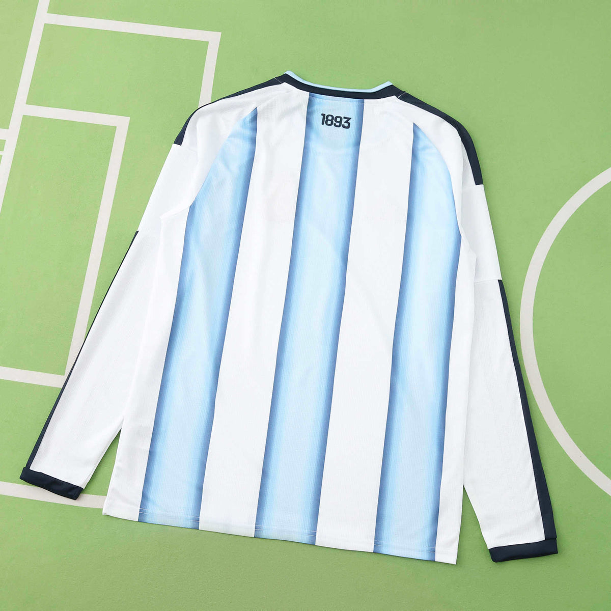 Camiseta Local Argentina Mundial 2026 - Manga Larga Versión Hincha