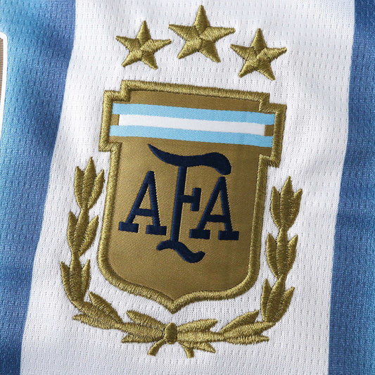 Camiseta Local Argentina Mundial 2026 - Manga Larga Versión Hincha