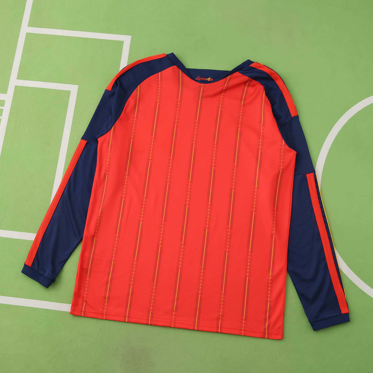 Camiseta Local España Mundial 2026 - Manga Larga Versión Hincha