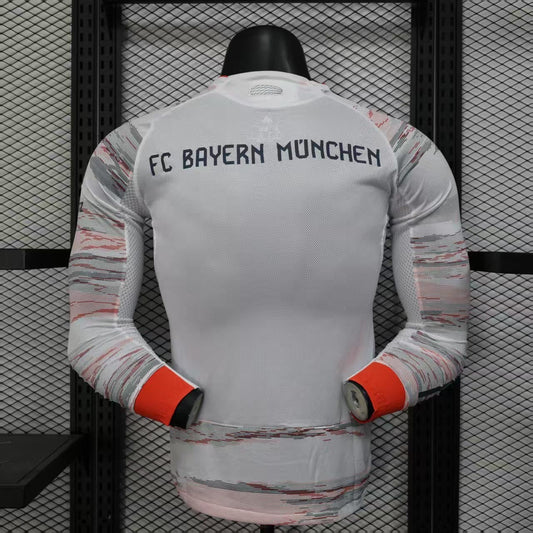 Camiseta Bayern Munich Visitante 2025/26 (Versión Jugador ) - Manga Larga Versión Jugador