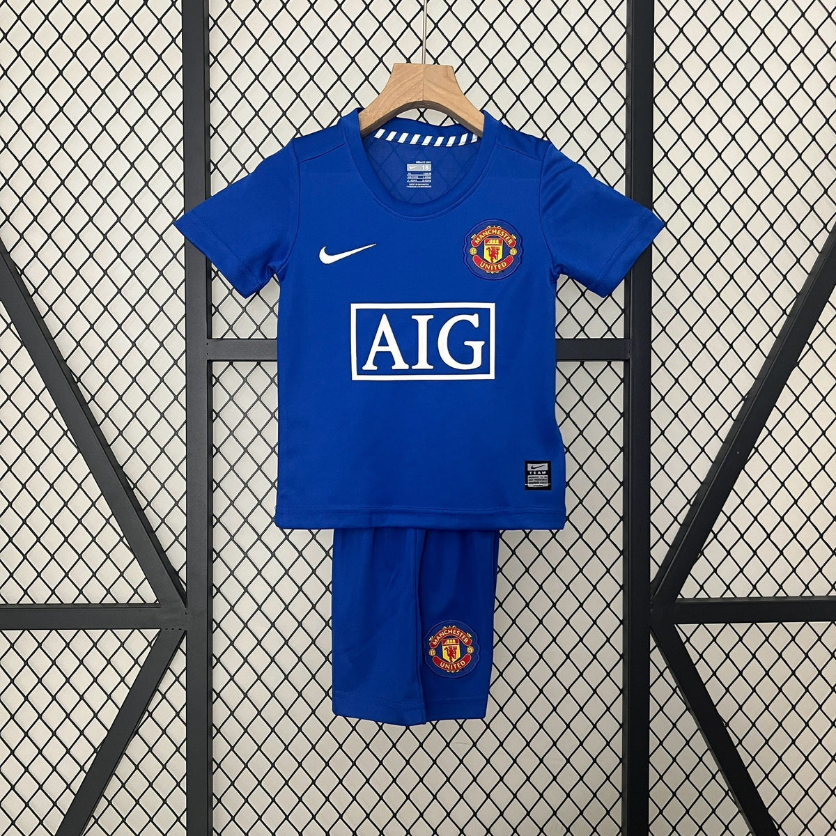 Conjunto Infantil Manchester United Iii 08/09 Conjunto Infantil (Retro)